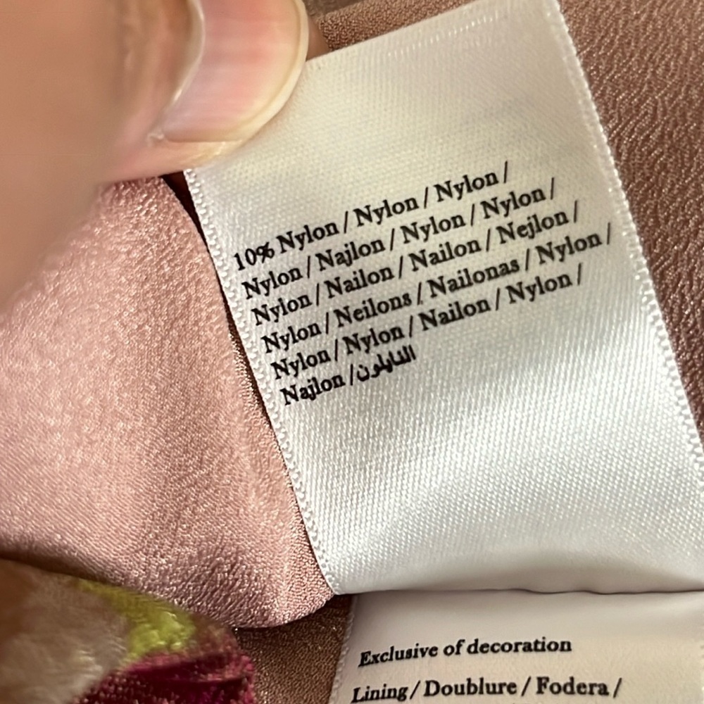 $765 New MARCHESA NOTTE One-shoulder Draped Floral-Jacquard Midi Dress Blush 4 - Picture 14 of 16